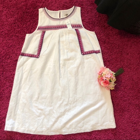 LOFT Embroidered swing dress ! - Picture 2 of 6